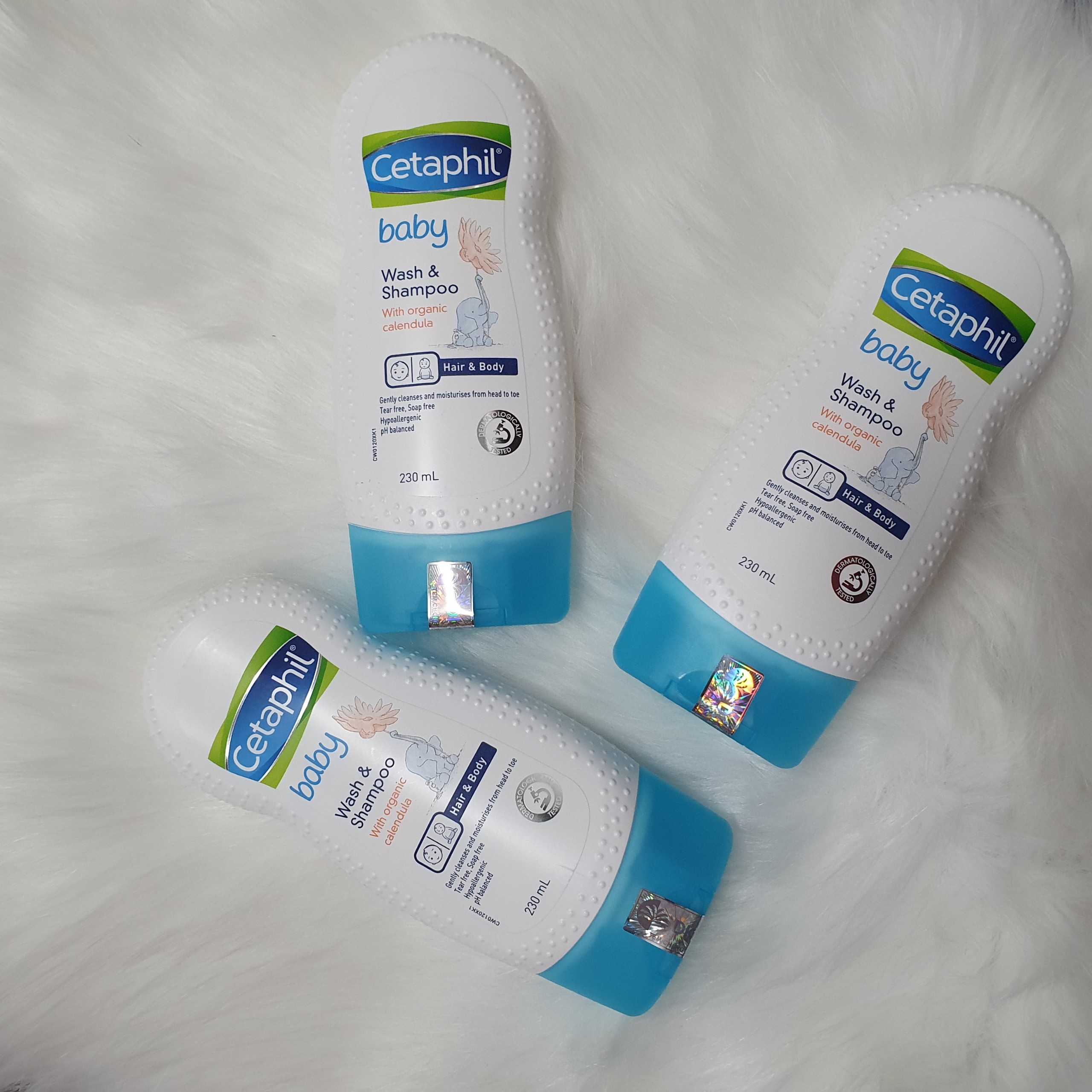 Sữa Tắm Gội Cho Bé Cetaphil Baby Wash & Shampoo With Organic Calendula 230ml