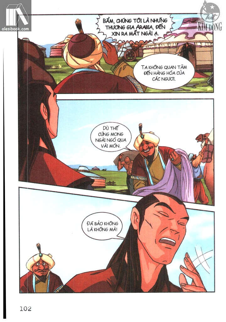 thành cát tư hãn chapter 33 13