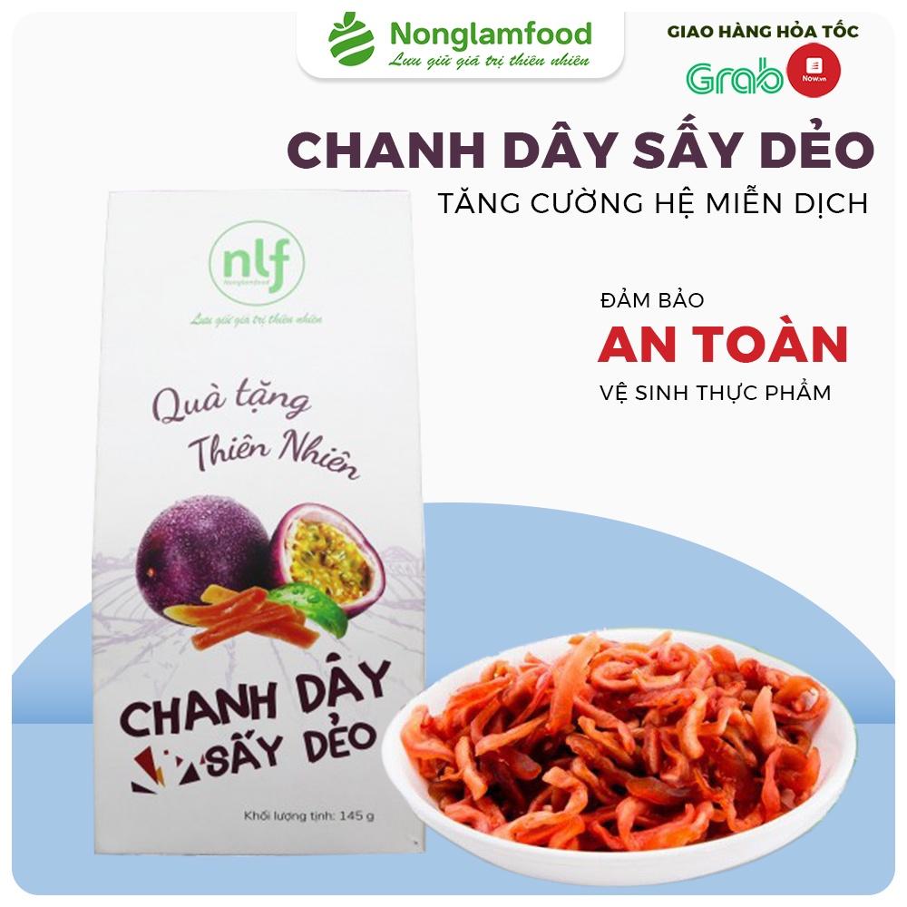 Chanh dây sấy dẻo 145g trái cây sấy dẻo 100% thiên nhiên hỗ trợ giảm cân ăn kiêng,bổ sung các chất