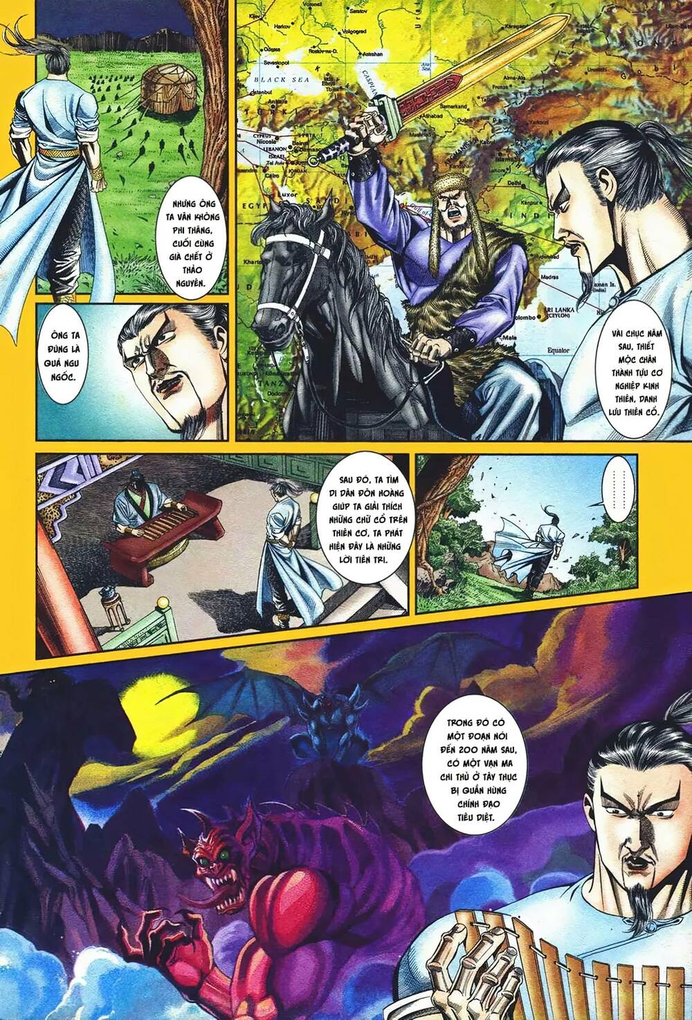 cựu tác long hổ môn chapter 1095 14