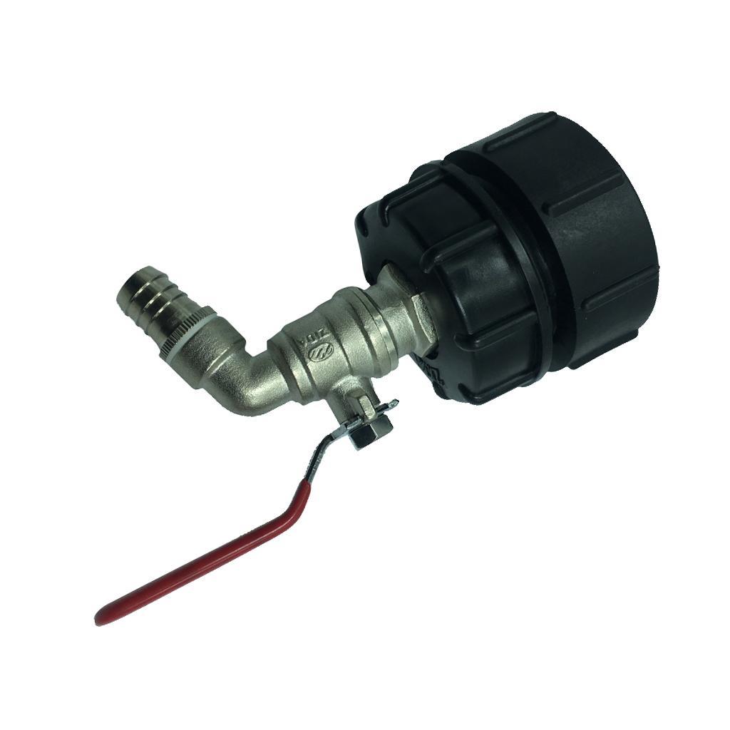 IBC Adapter Valve Water Brass Valve For Tank Tank IBC 1000/18/20/25/30 Liters Water Tap 58mm