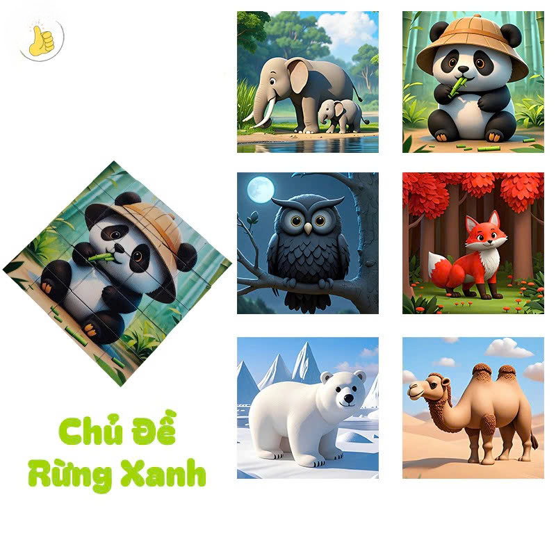 Bộ sưu tập đồ chơi trí tuệ Rubik – Phiên bản 3x3