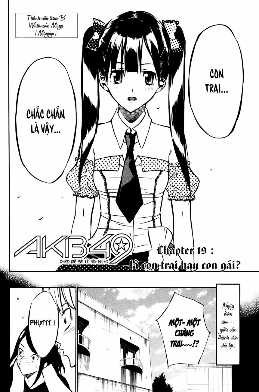 akb49 - renai kinshi jourei chapter 19 2