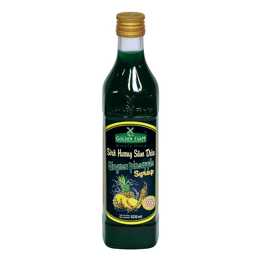 Siro Sâm Dứa Golden Farm 520ml