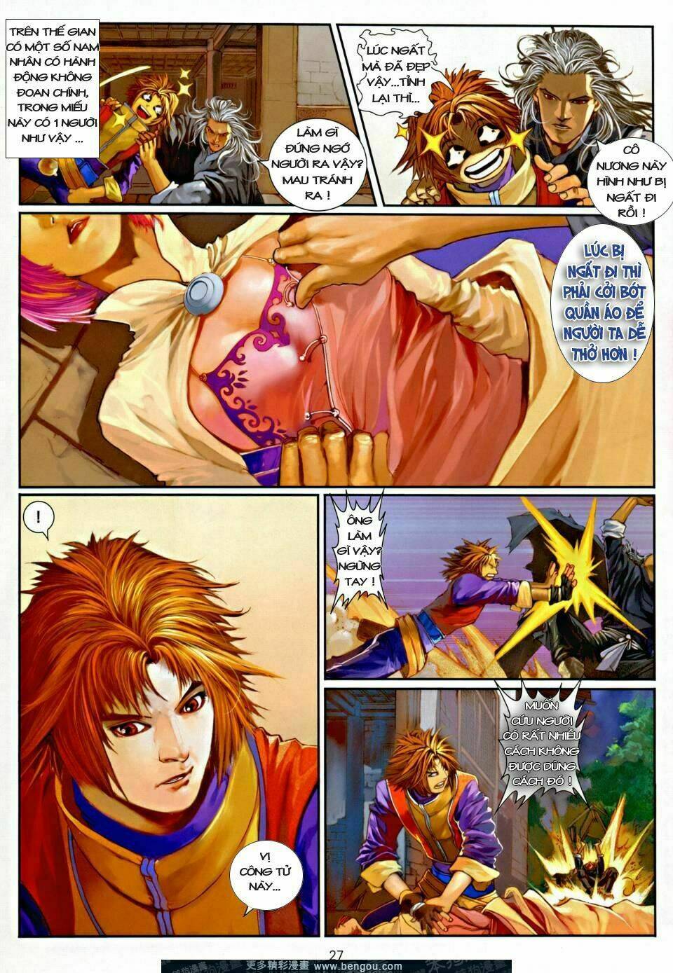 ôn thuỵ an quần hiệp truyện chapter 4 25