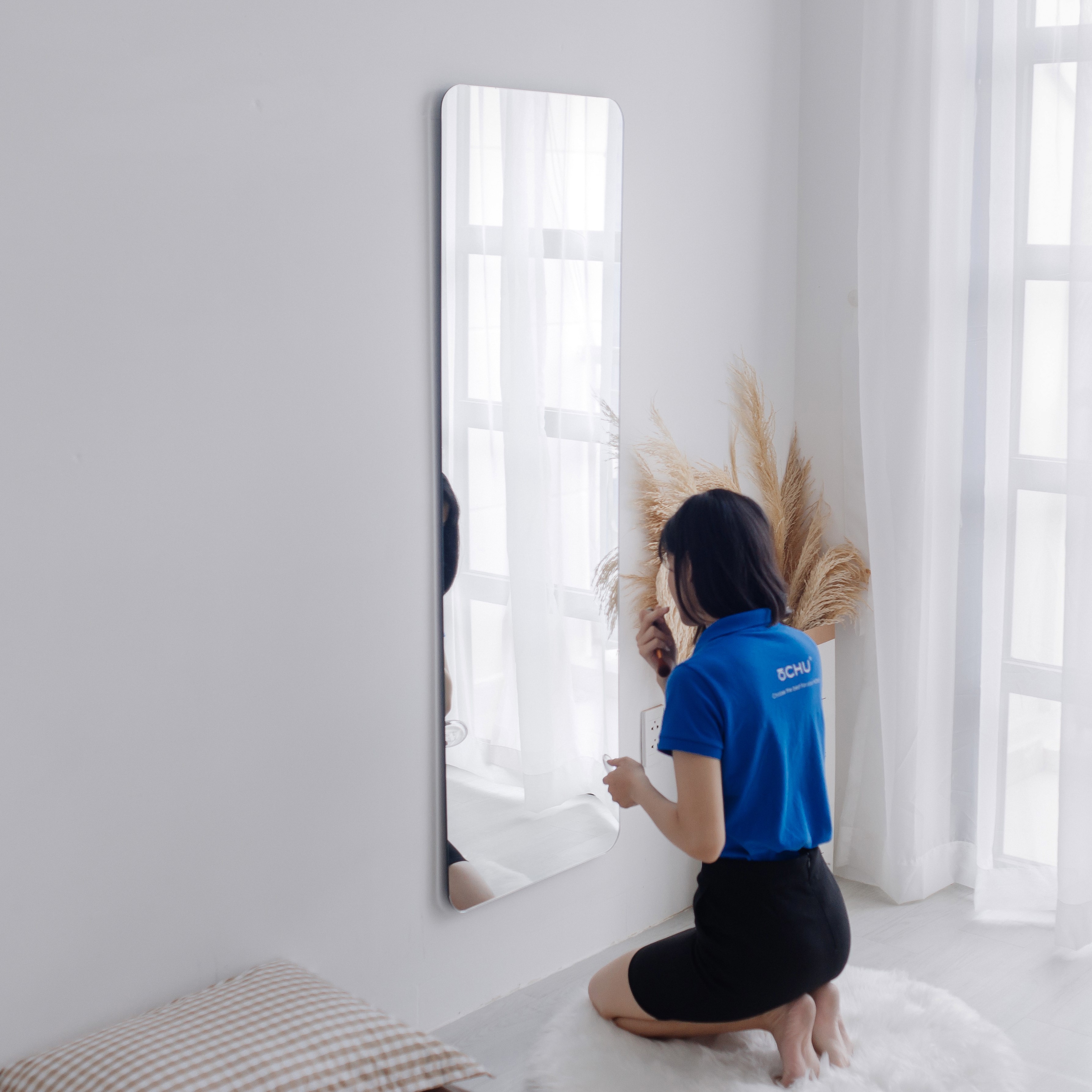 Gương Không Viền Treo Tường OCHU - B Mirror