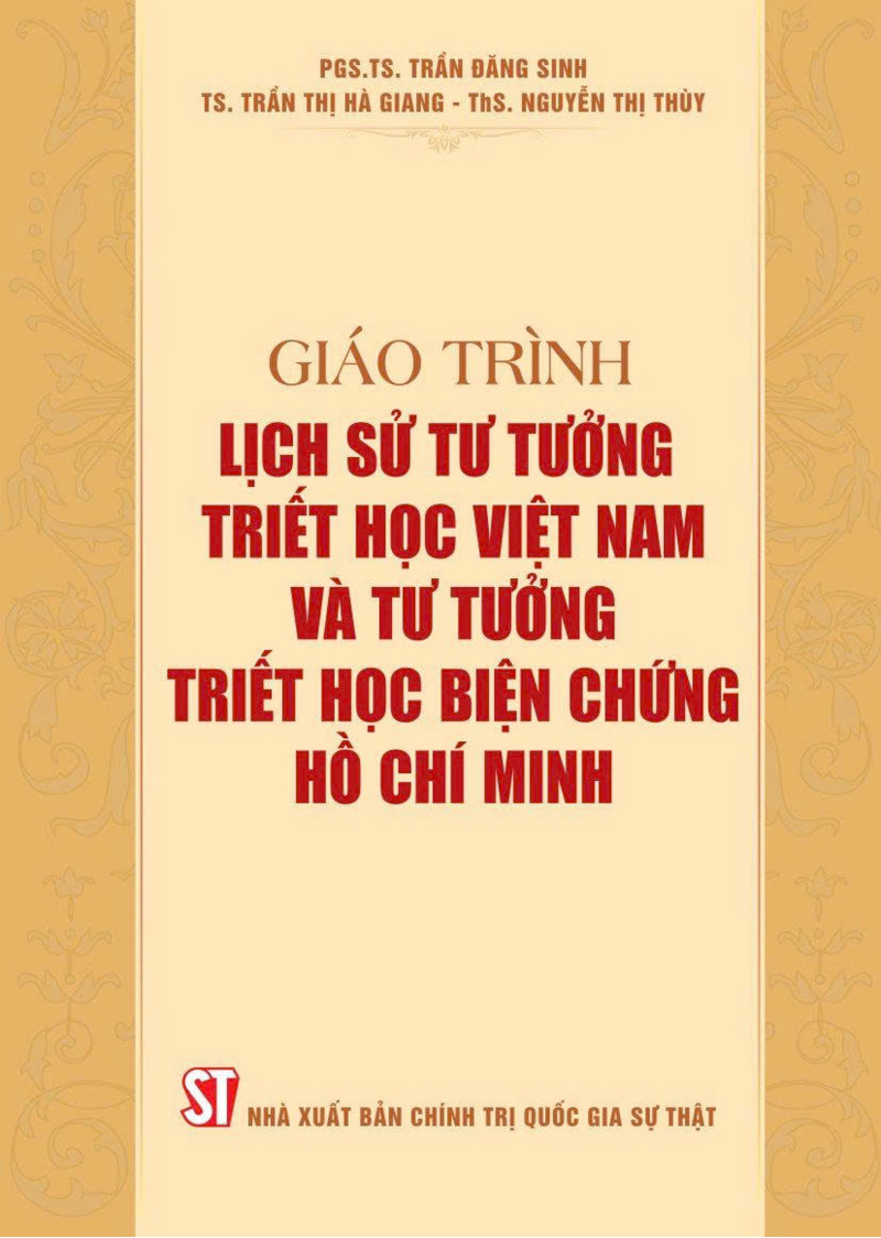 Giáo trình Lịch sử tư tưởng triết học Việt Nam và tư tưởng triết học biện chứng Hồ Chí Minh - ảnh 2