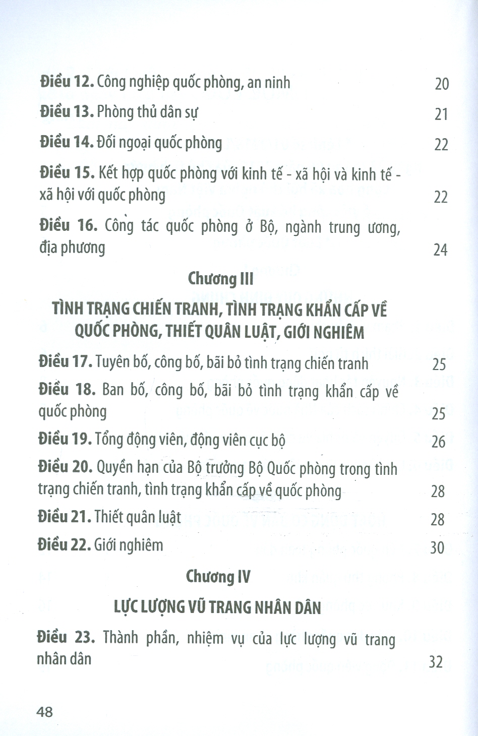 Luật Quốc Phòng