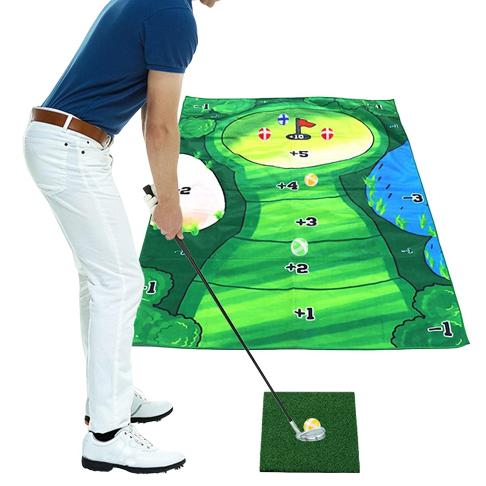 Golf Practice Blanket Toy Durable Golf Golf Game Sticky Blanket for Home
