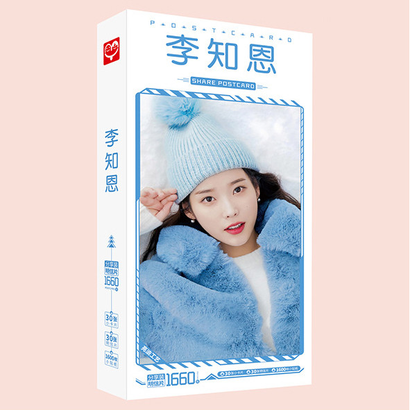 Hộp ảnh postcard IU Lee Ji-eun