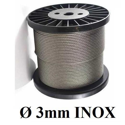 Cáp inox 304 (1,5 ly, 2 ly, 3 ly, 4 ly) cáp thép giá sỉ