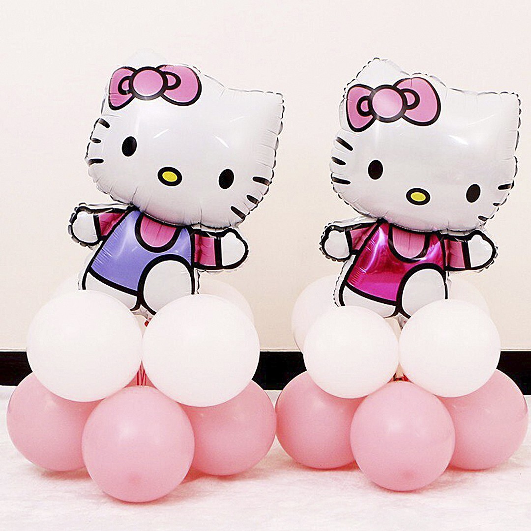 Bộ bong bóng chủ đề Hello Kitty combo upkp49