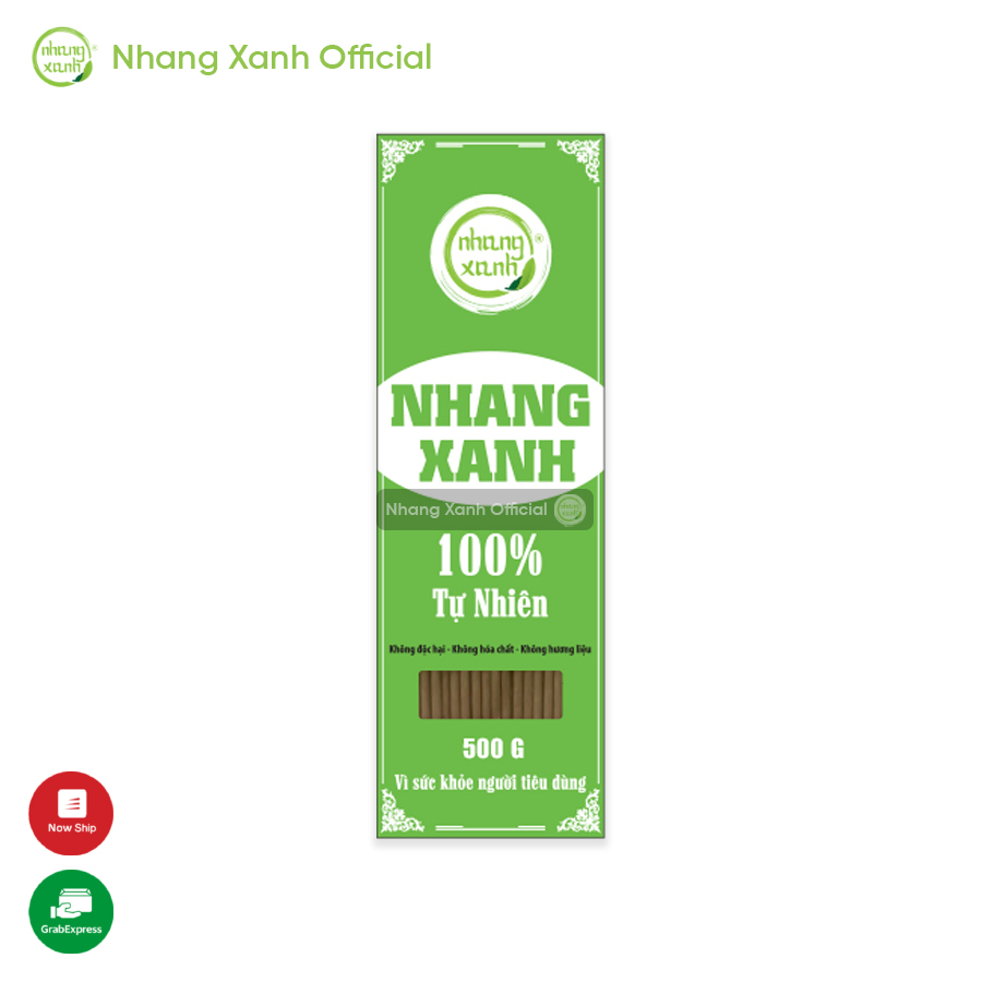 Nhang Xanh Phổ Thông 30cm 500g (Đỏ)