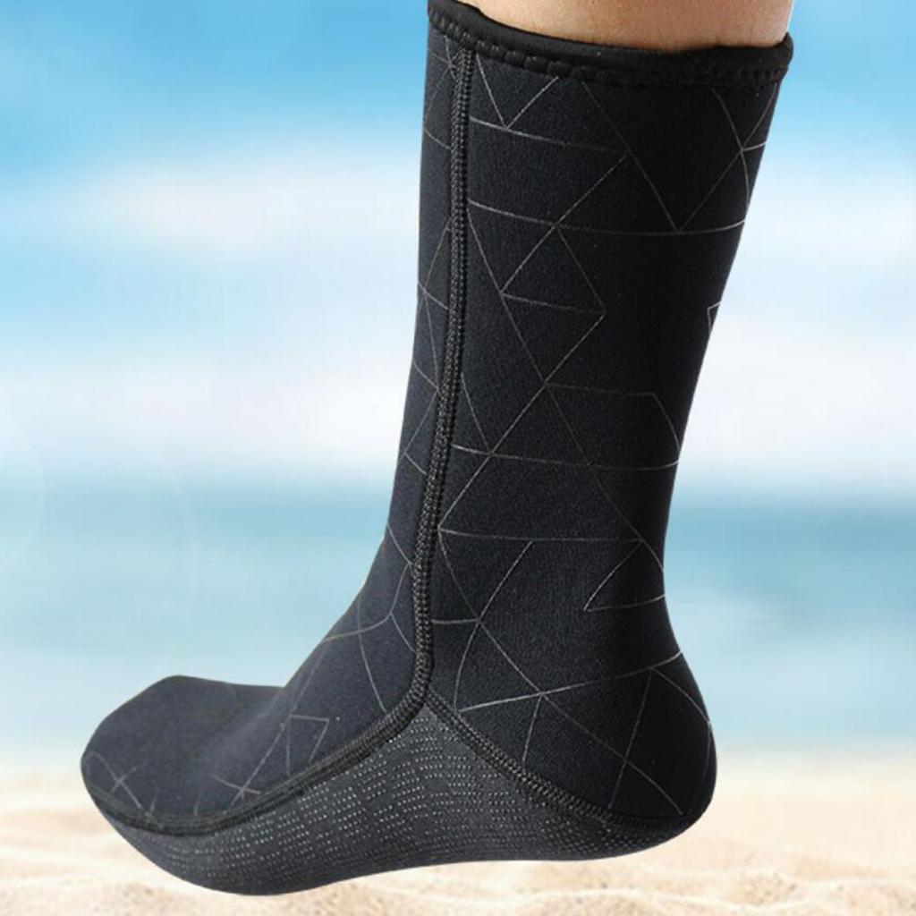 3mm Diving Scuba Surfing Water Sports Sock Wetsuit Snorkeling Boots