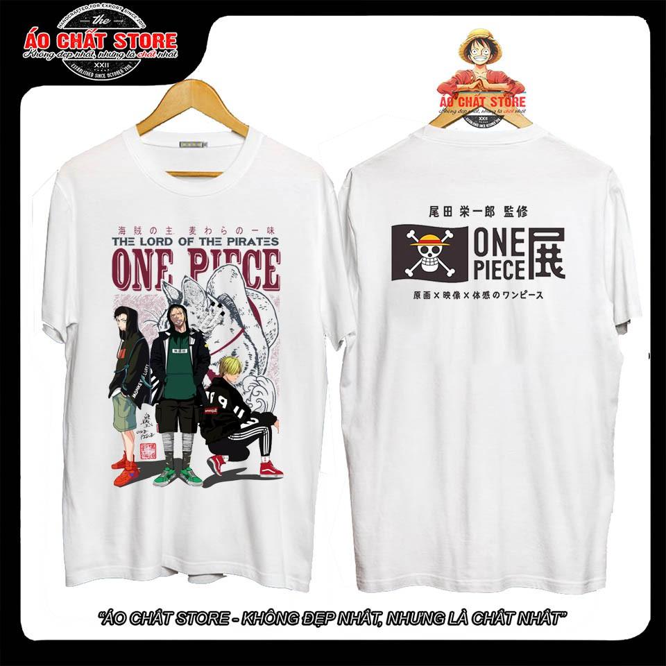 Áo One Piece LUFFY | ZORO | SANJI Siêu Đẹp - Áo LUFFY ZORO Đảo Hải Tặc Đẹp OP160