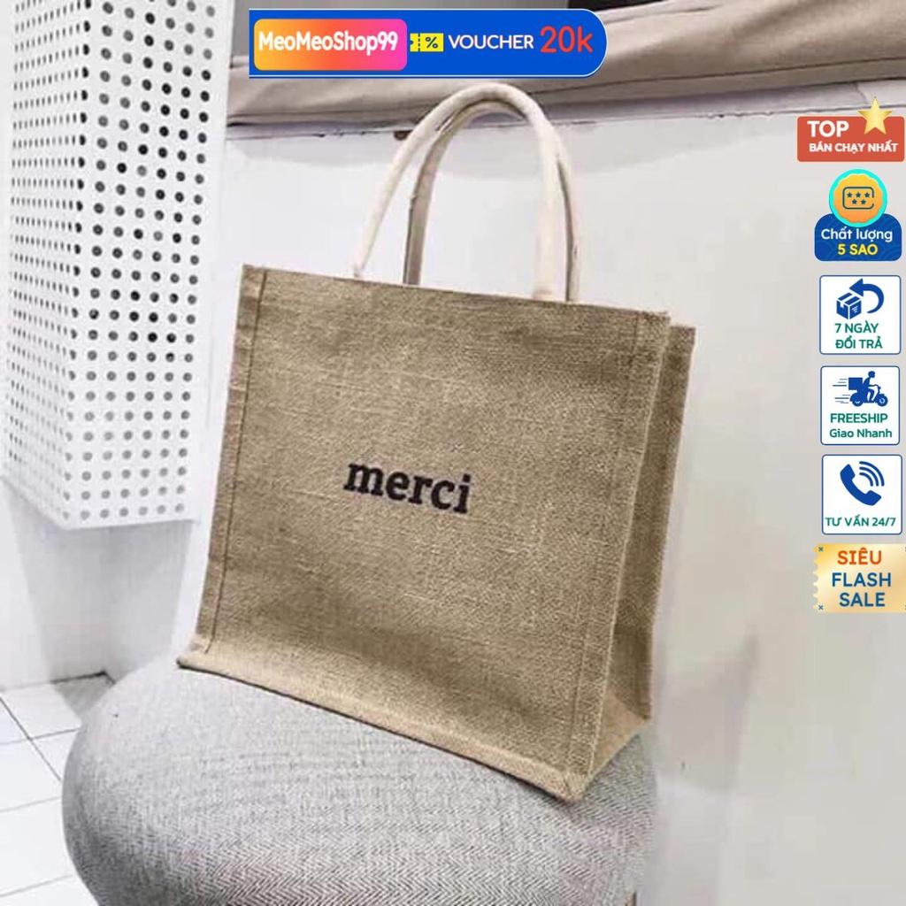 Túi cói Merci sang chảnh đi du lịch cực hót