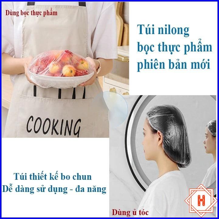 Túi 100 màng bọc thực phẩm nilong co giãn { H }