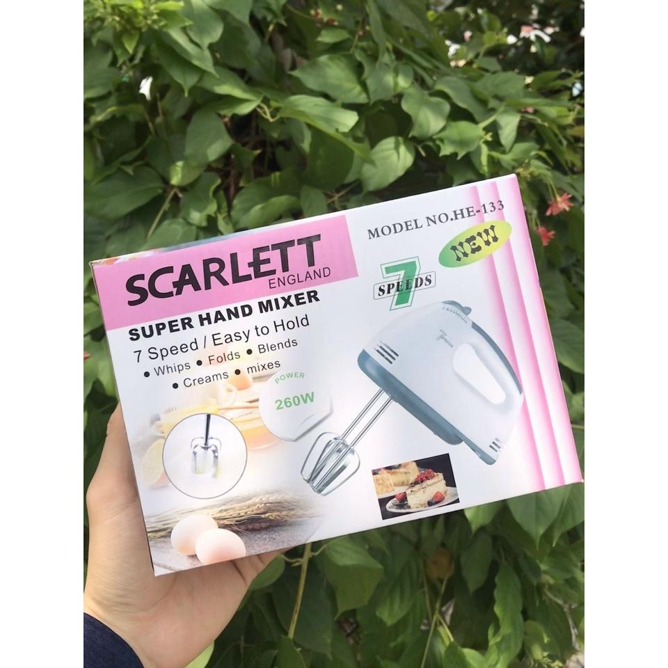 Máy đánh trứng cầm tay 7 tốc độ - Thép không gỉ bền bỉ - Hàng chính hãng