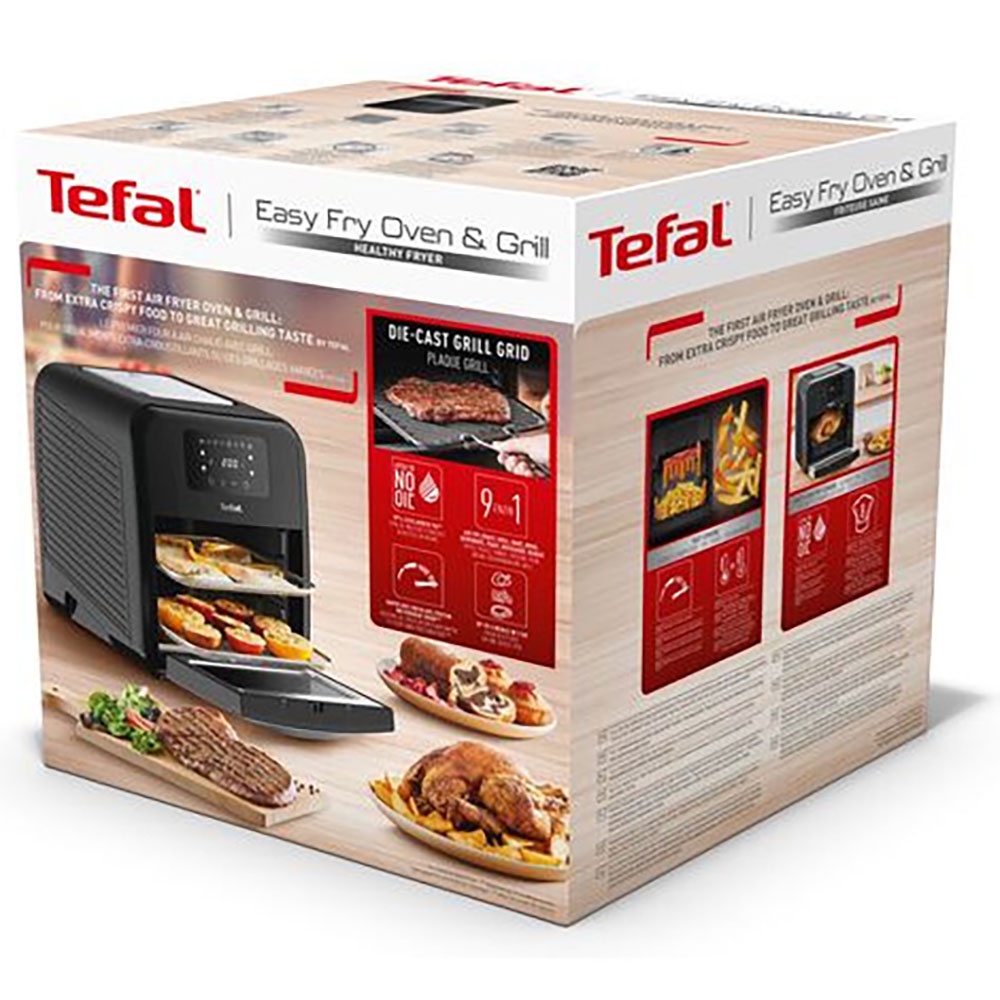 Nồi chiên không dầu Tefal 9 trong 1 Easy fry Oven &amp; Grill FW501815 Hàng Chính Hãng