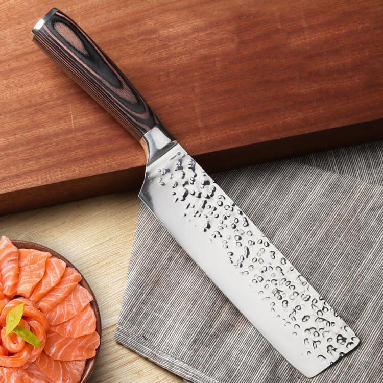DAO NHẬT BẾP USUBA - DAO BẾP CỦA NHẬT THÉP DAMASCUS MÃ DT122