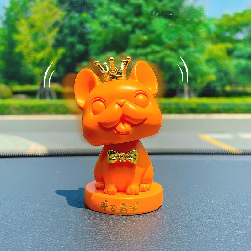 Đồ Trang Trí Xe Hơi Hình Chú Chó Dễ Thương Sáng Tạo