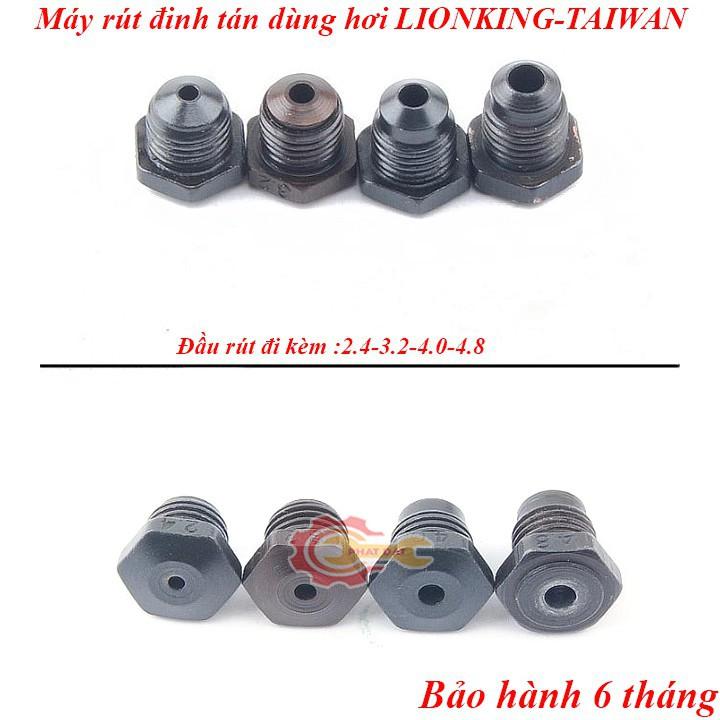 Máy rút đinh tán dùng hơi LIONKING-TAIWAN