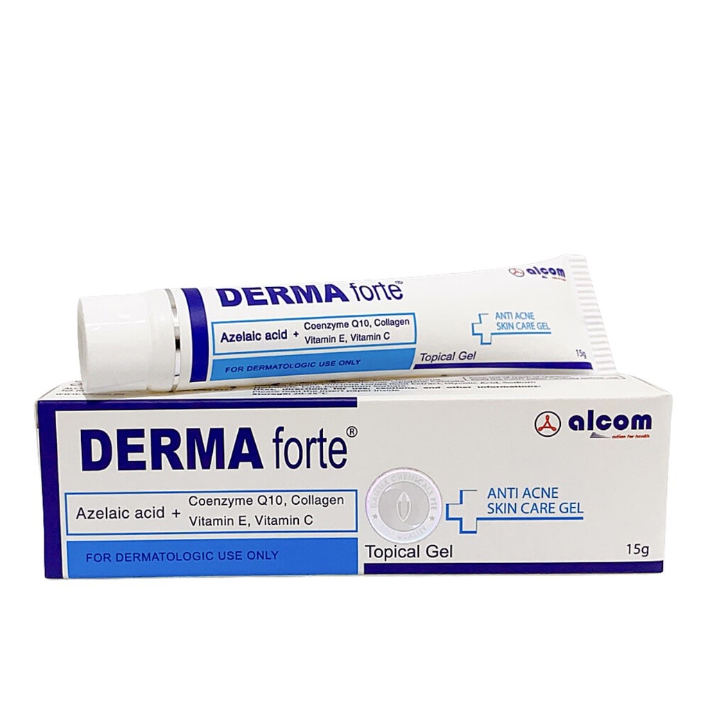 Derma Forte giảm mụn - Gel giảm mụn, giảm thâm Derma Forte 15g