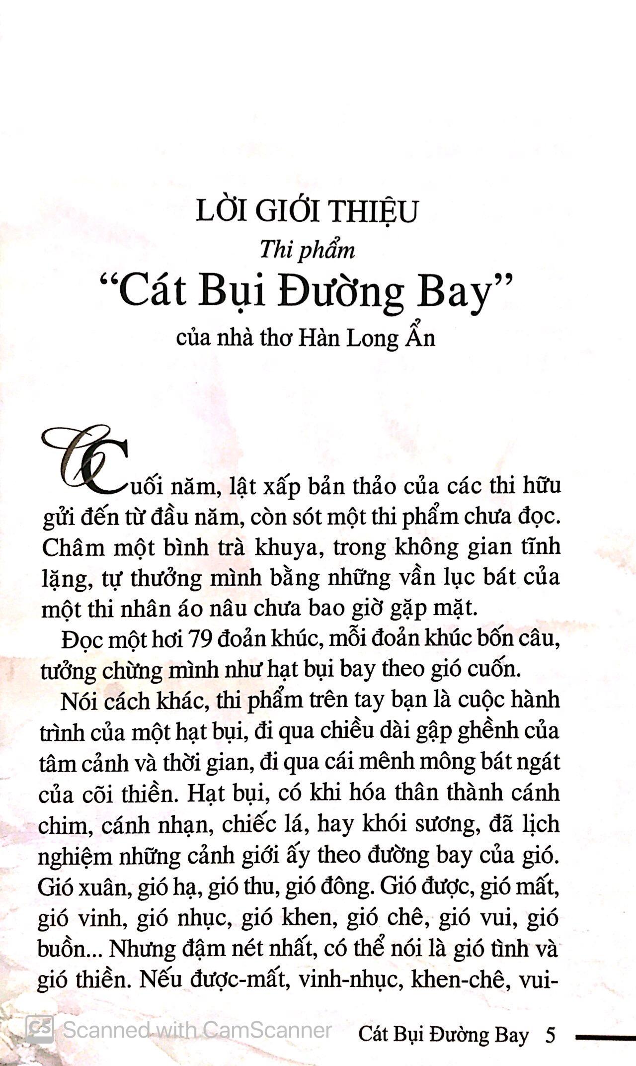 Sách Cát Bụi Đường Bay