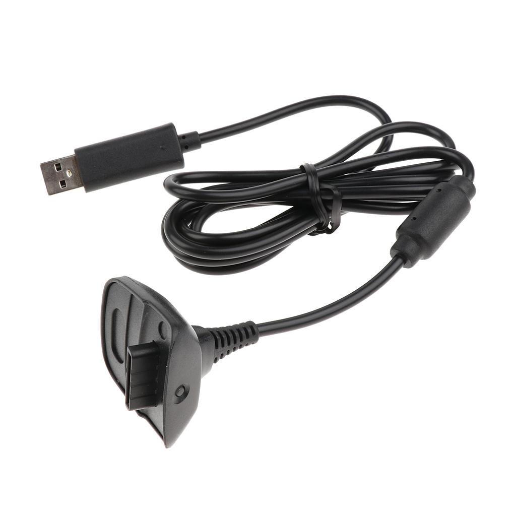 USB Power Charging Cable For Microsoft Xbox 360 Controller Cord Wire 4.92ft