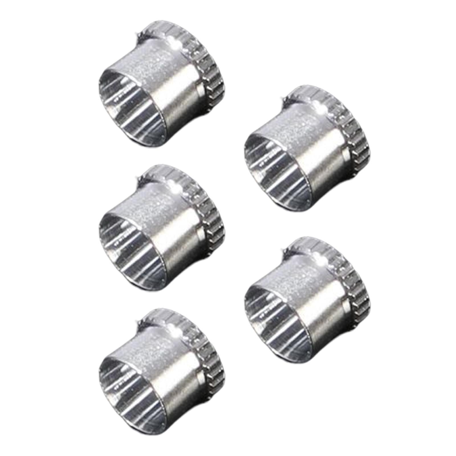 5Pcs Spray Tips Cover Nozzle Caps Durable Airbrush Caps Dust Cap for Painting Airbrush Sprayer Makeup Nail art cakes decorating
