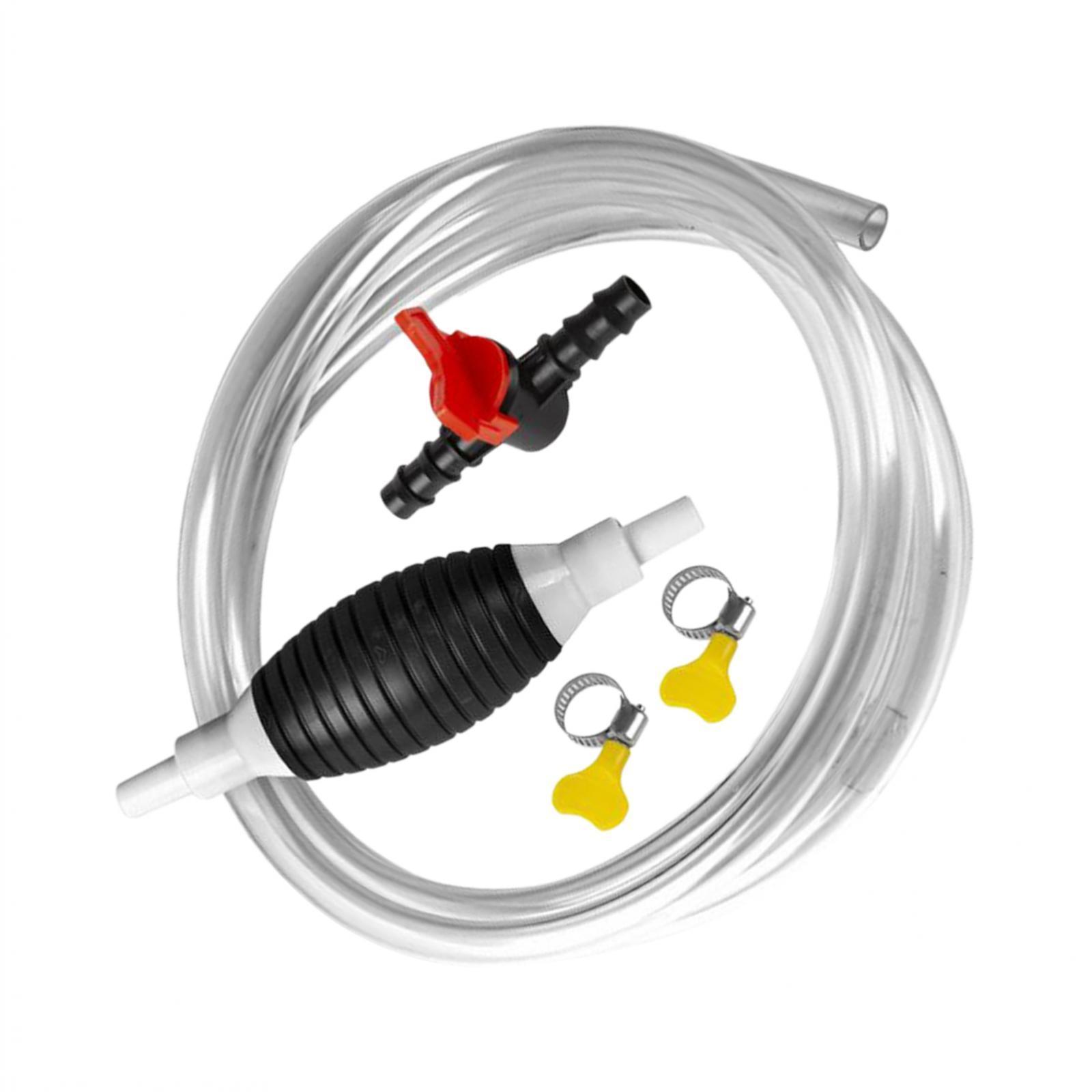 Liquid Petrol Portable fuel transfer hose pump 100cm