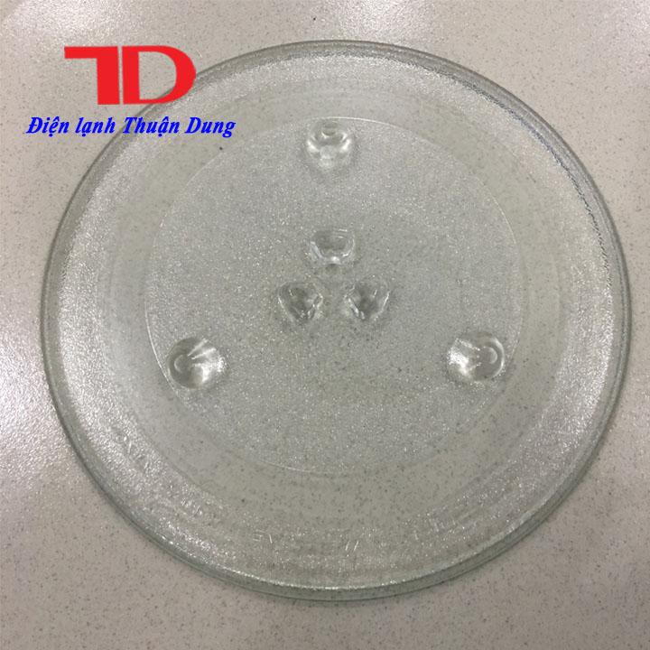 Đĩa Thủy Tinh Lò Vi Sóng Có Mấu Đường Kính 28.5 CM