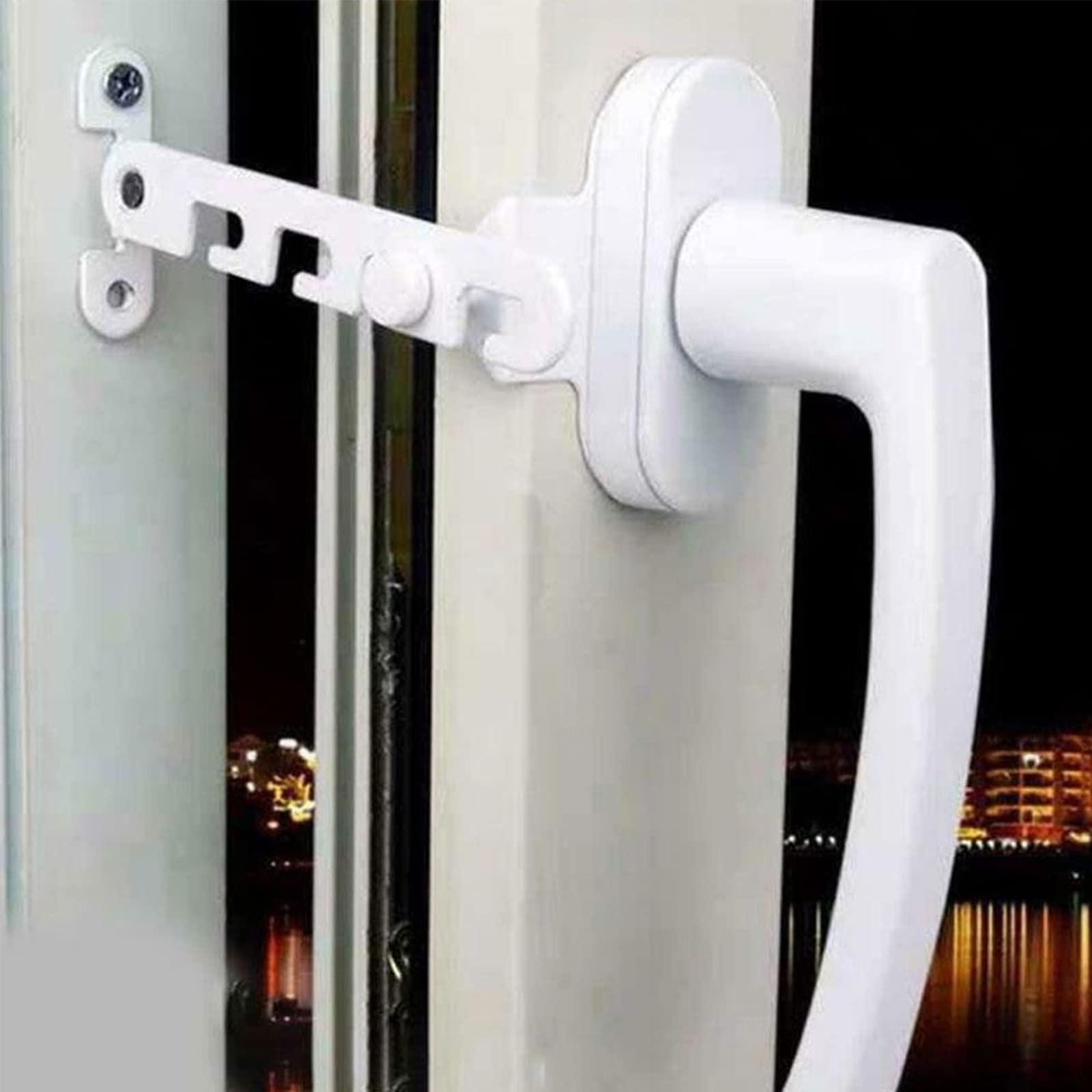 2 mảnh của lễ hội cửa sổ, nút chặn cửa sổ, bảo vệ cửa sổ, thanh bảo vệ phụ phí, bộ điều khiển nghiêng cửa sổ để điều chỉnh nút chặn cửa sổ mở cửa sổ