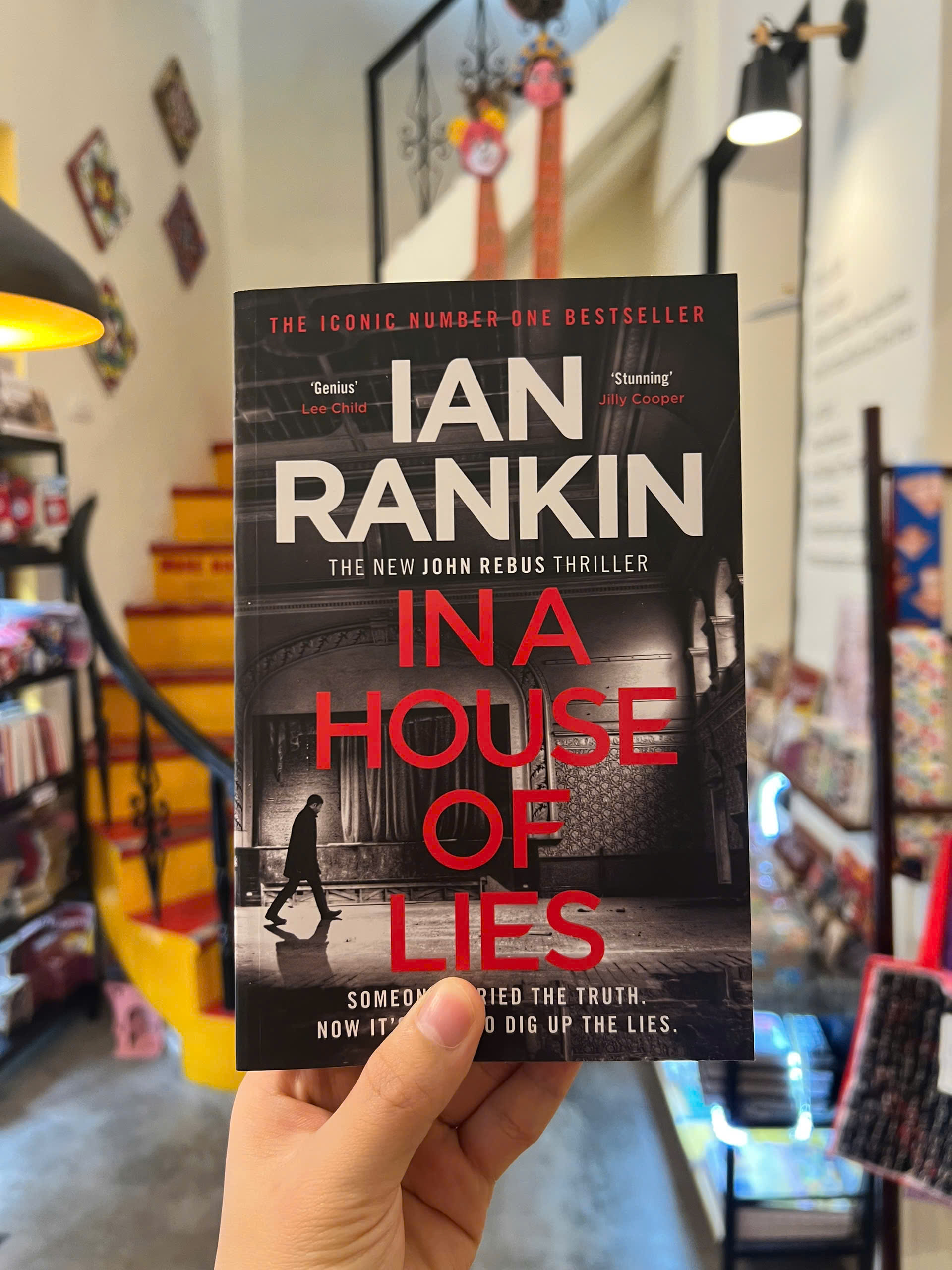 Sách - In A House Of Lies by Ian Rankin | Fiction / Crime / Mystery / Ngoại văn nhập khẩu UK