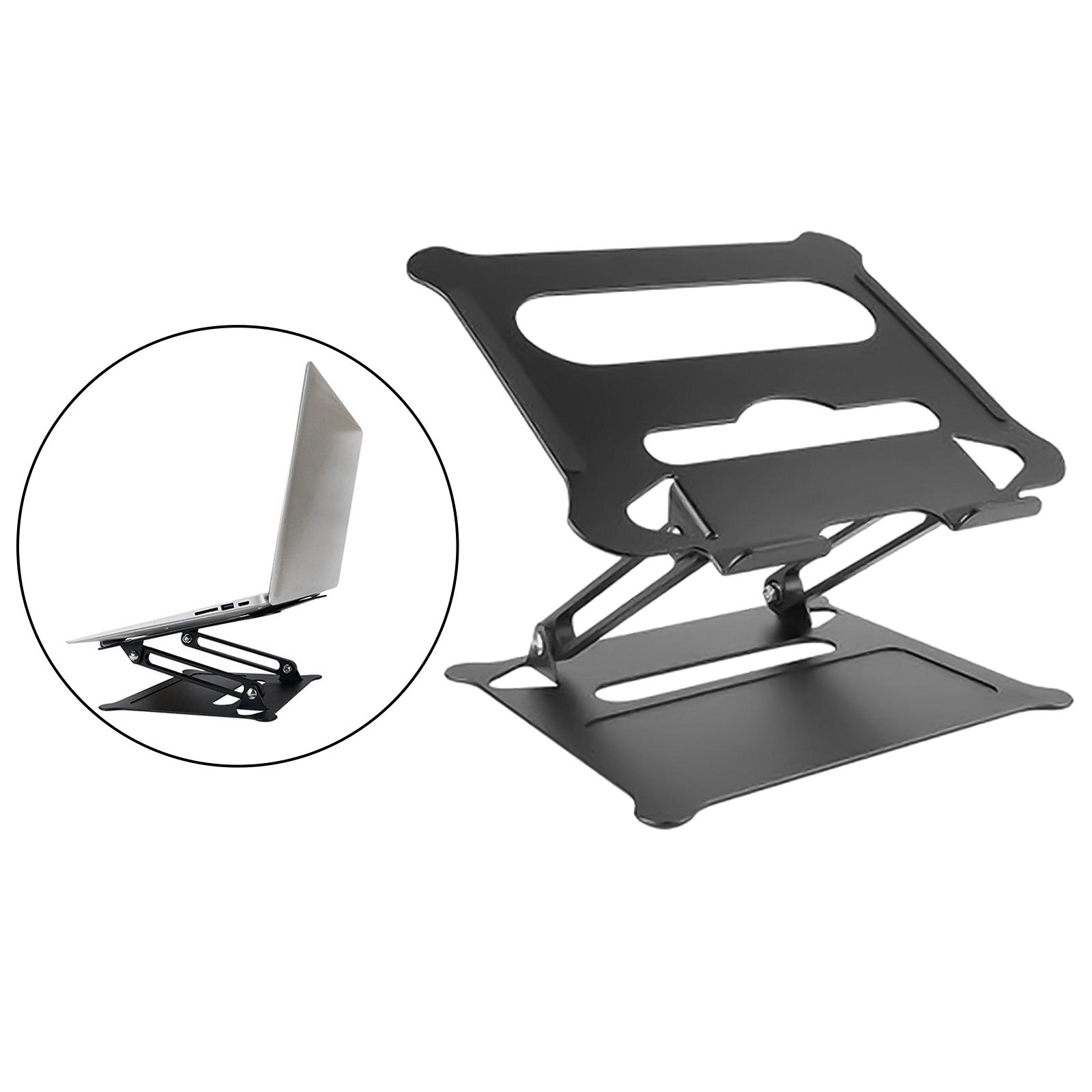 Desk Laptop Stand Adjustable Foldable Aluminum Tablet Notebook Riser Mount for All Laptops