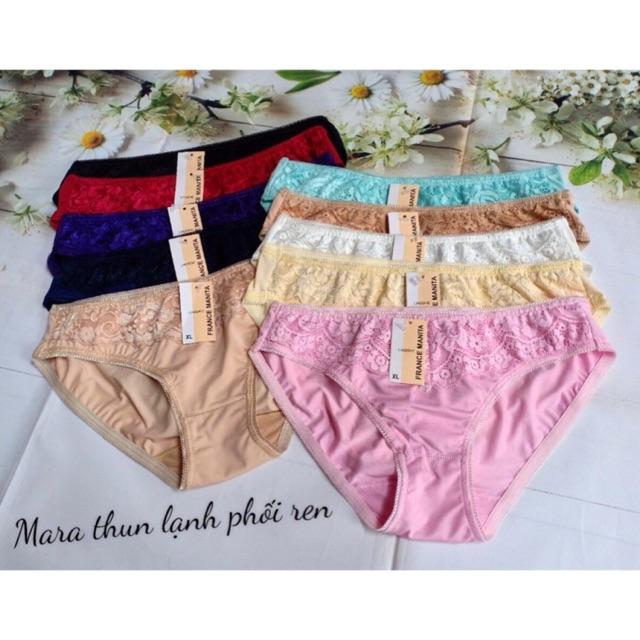 COMBO 10 QUẦN THUN LẠNH PHỐI REN