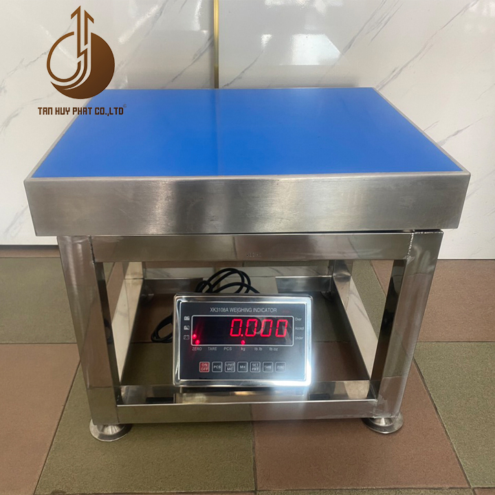 Cân Điện Tử Chống Nước XK3108A - Mặt Bàn Cân Inox 400X500MM