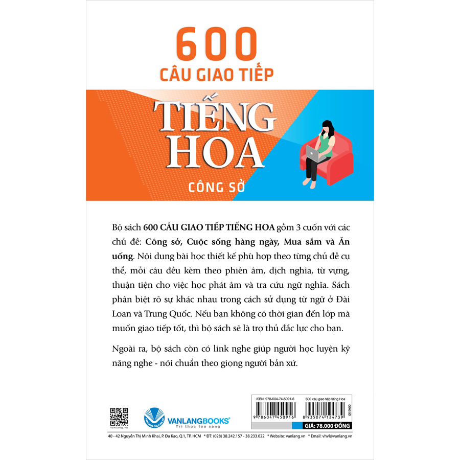 600 Câu Giao Tiếp Tiếng Hoa - Công Sở