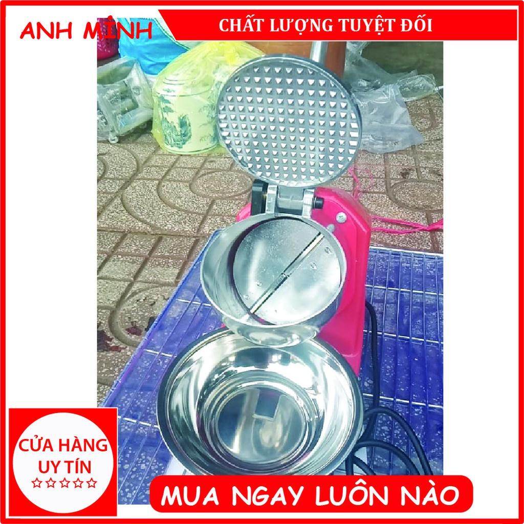 Máy bào đá 2 lưỡi dao hàng chất lượng hình ảnh thực tế