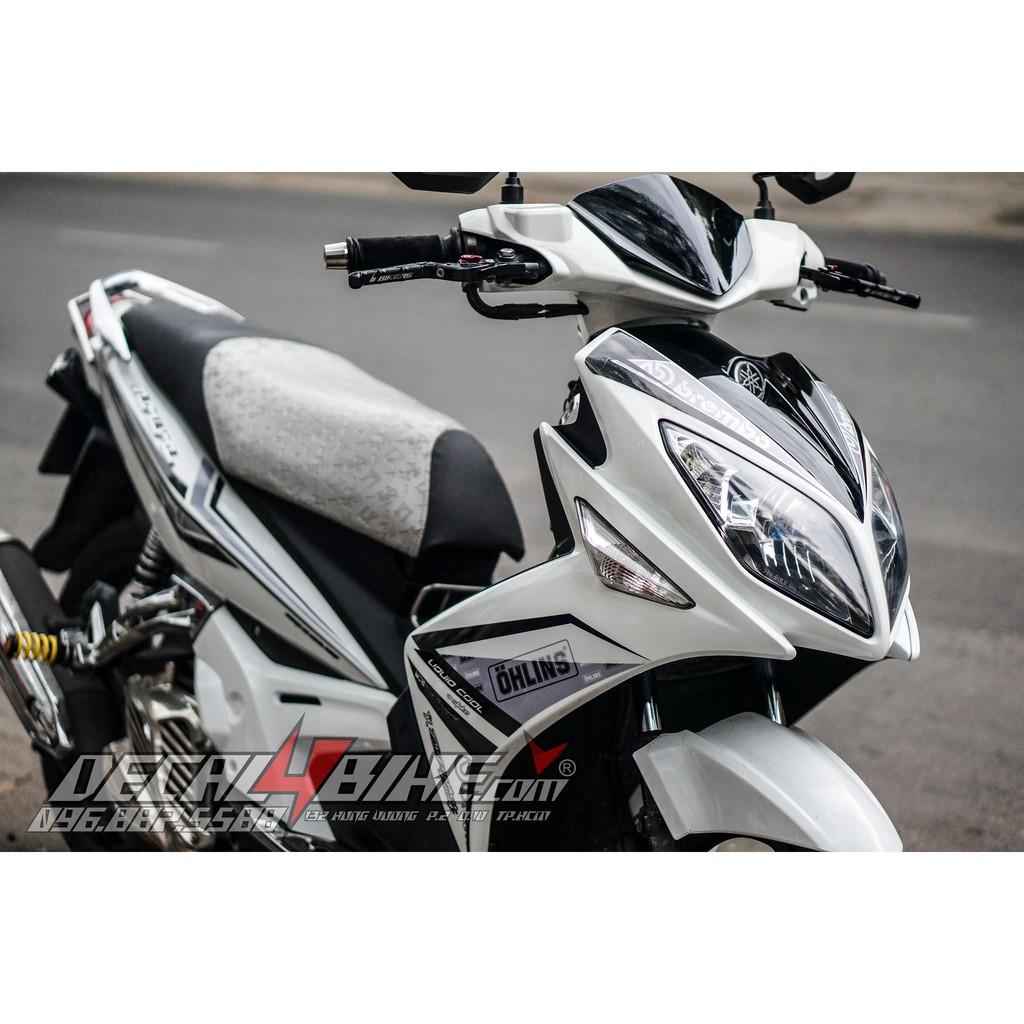 Tem trùm dành cho xe NOUVO LX BLACK WHITE