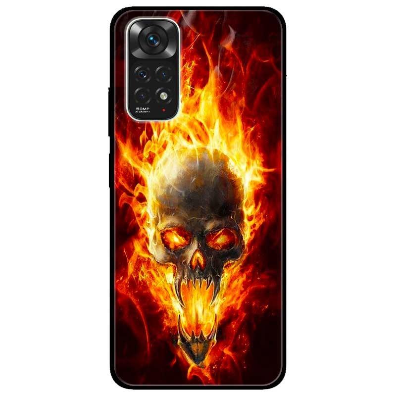 Ốp lưng dành cho Xiaomi Redmi Note 11 4G - Quỷ Lửa