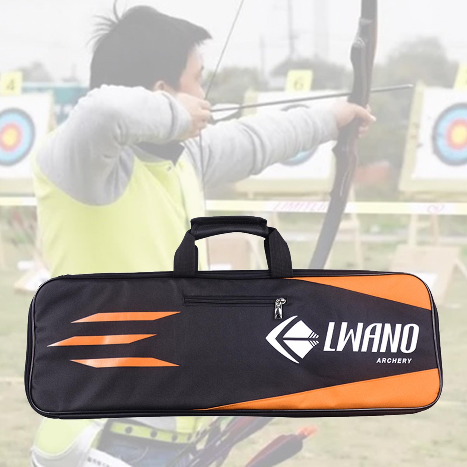 Recurve Bow Case Longbow Takedown Bow Case for Orange