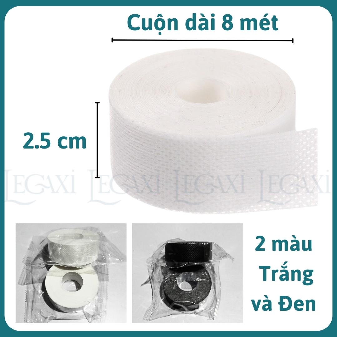 Cuộn băng keo dán cổ áo Chống thấm mồ hôi Lâu bong tróc Chống bụi bẩn ố vàng 8 mét Dùng 1 lần Legaxi