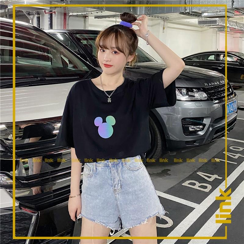 Áo phản quang MICKEY trước ngực xiu xinh Unisex