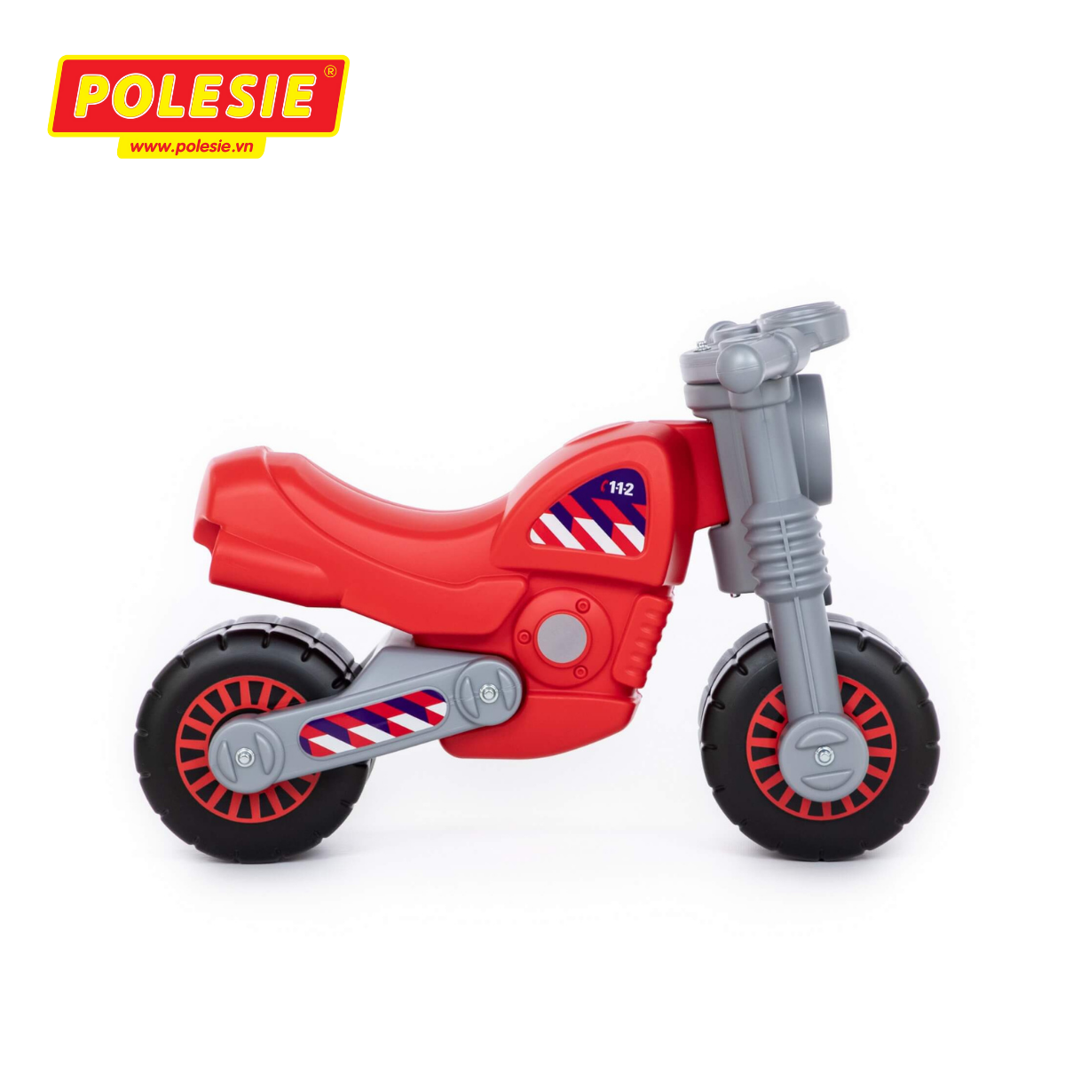 Xe chòi chân mô tô Brand 78650 màu Đỏ - Polesie Toys