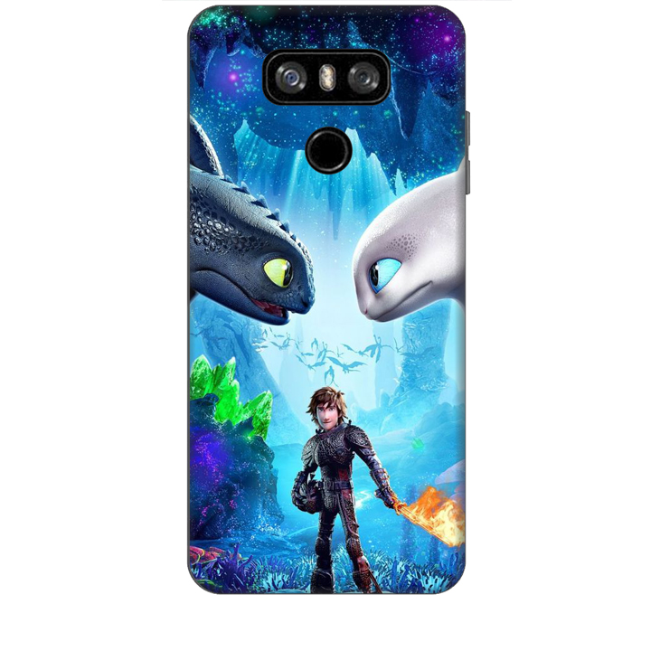 Ốp lưng dành cho điện thoại LG G6 hình Baby and Dargon