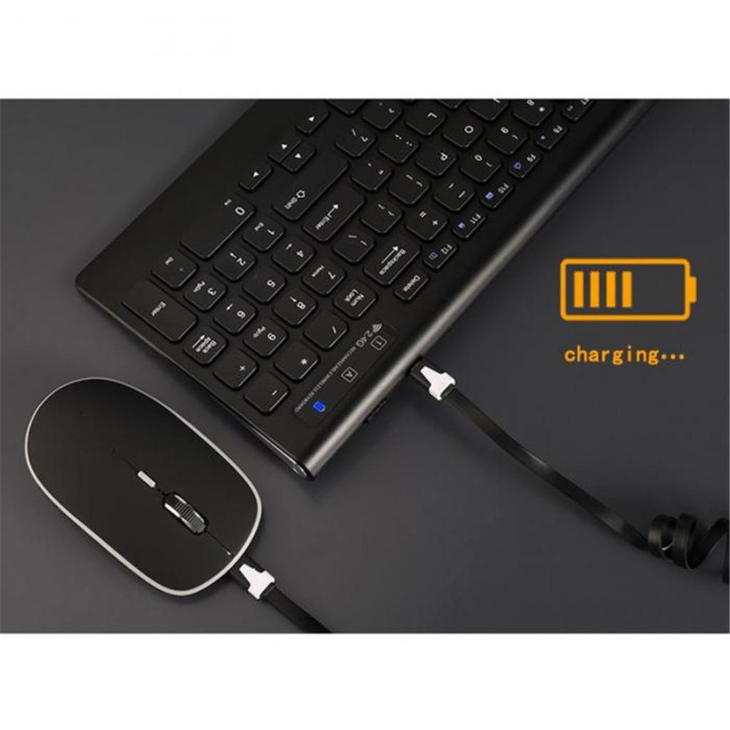 Wireless KeyBoard + Cordless Mouse Desktop Combo Set For PC Laptop