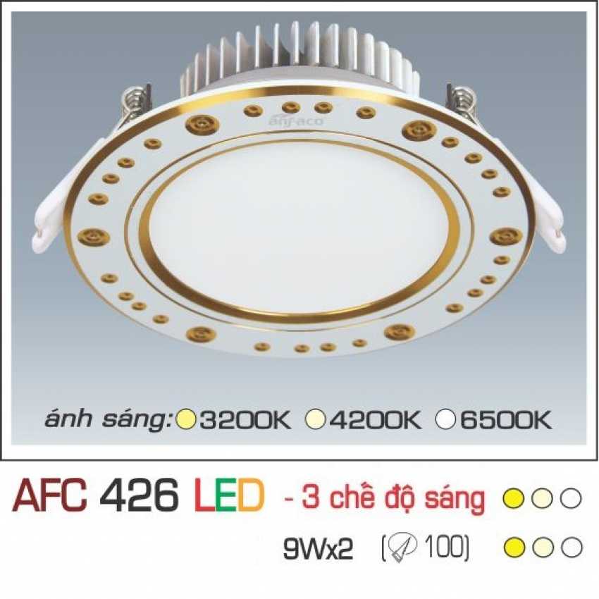Đèn LED âm trần downlight Anfaco AFC 426 - Hàng chính hãng