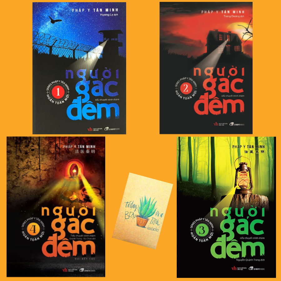 Combo Người Gác Đêm Tập 1, 2, 3, 4 - Sổ Tay