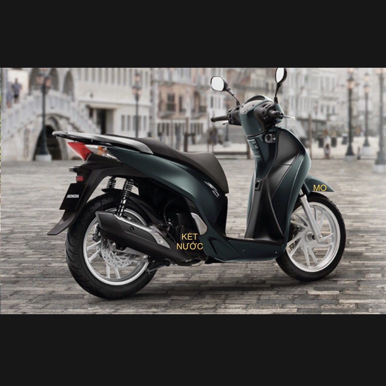 ỐP TAY DẮT SAU DÙNG CHO ĐỜI XE SH 2012 2013 2014 2015 2016 CROM